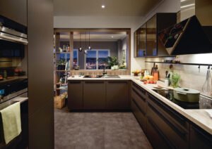 Schuller Arosa Satin Pore in Mocha Brown